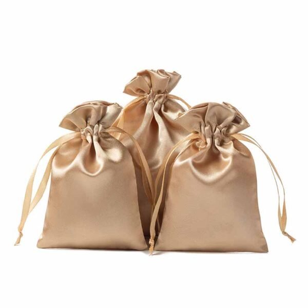 Wholesale Premium Silk Drawstring Jewelry Pouches