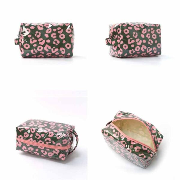 Wholesale Leopard Print Oxford Cloth Cosmetic Bags - Billede 5