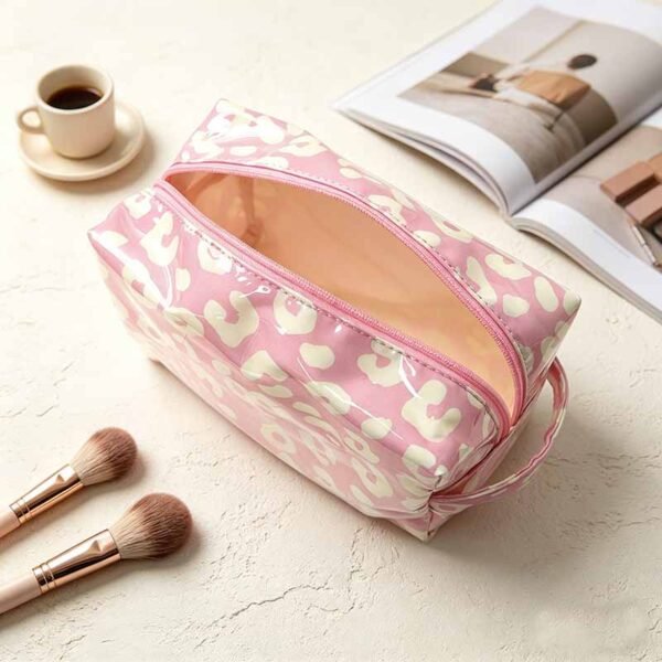 Wholesale Leopard Print Oxford Cloth Cosmetic Bags - Billede 4
