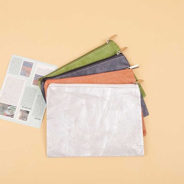 Wholesale Custom Tyvek Washable Paper Cosmetic & Toiletry Bags - 画像 (5)