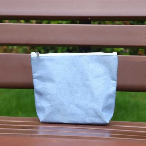Wholesale Custom Textured Tyvek Zipper Makeup Bag - Imagem 2