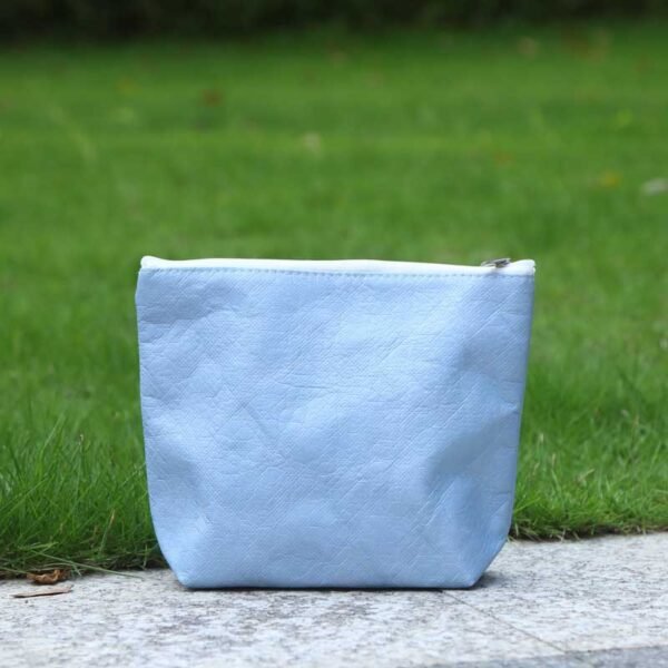 Wholesale Custom Textured Tyvek Zipper Makeup Bag - Imagem 3