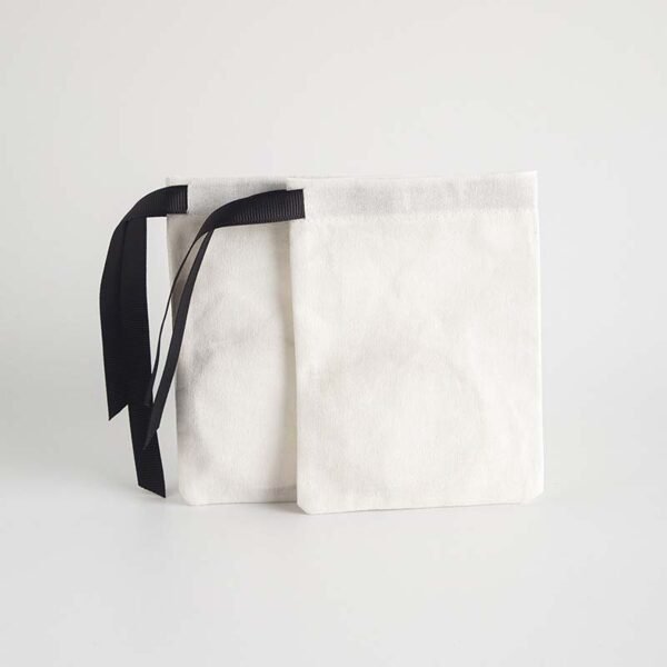 Wholesale Custom Cotton Canvas Jewelry Pouches - immagine 3