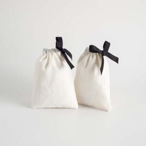 Wholesale Custom Cotton Canvas Jewelry Pouches
