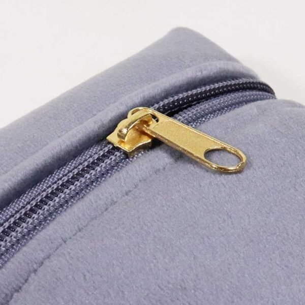 Wholesale Custom Velvet Zipper Jewelry Pouches - Billede 4