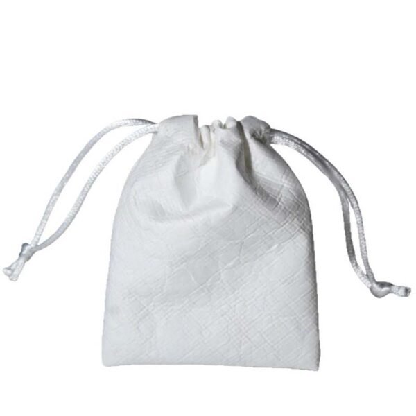 Wholesale White Tyvek Drawstring Pouches