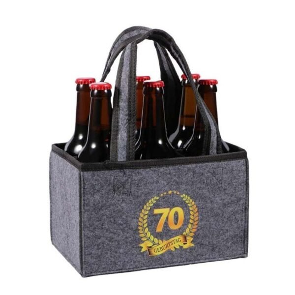 Wholesale Premium Custom Felt Beer Bag
