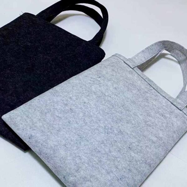 Wholesale Premium Felt Tote Bags with Custom Logo - Imagem 5