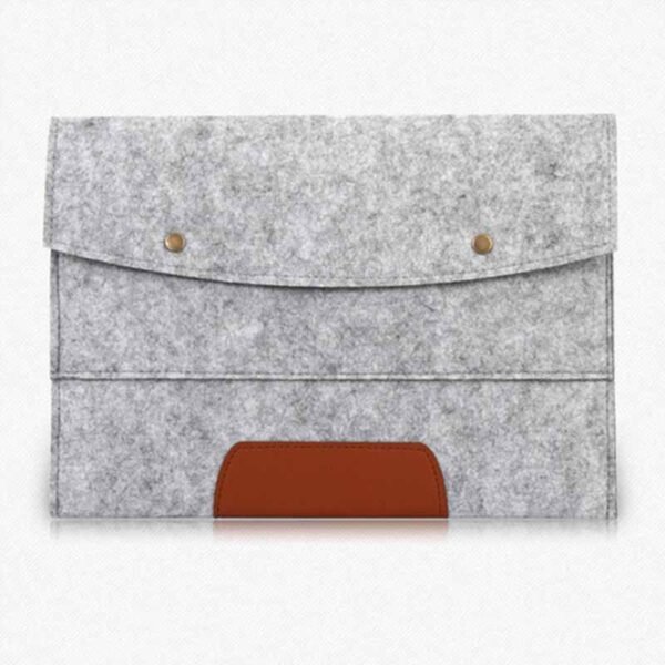 Wholesale Minimalist Felt Laptop Sleeve