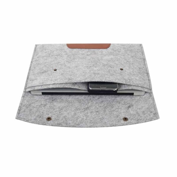 Wholesale Minimalist Felt Laptop Sleeve - 画像 (3)