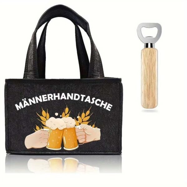 Wholesale Premium Custom Felt Beer Bag - Billede 4