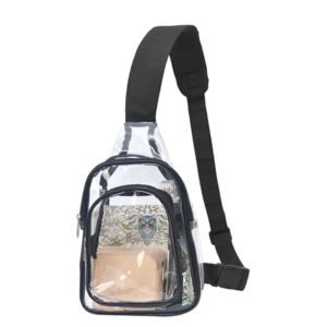 Wholesale Custom Stadium Clear PVC Sling Bag