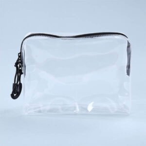 Clear PVC Zipper Organizer Bag Customization