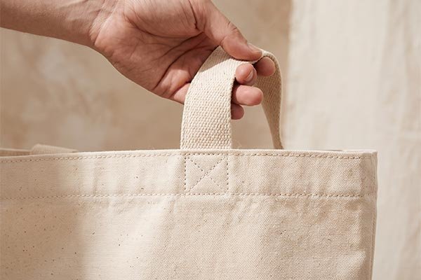 Custom tote bag handles guide