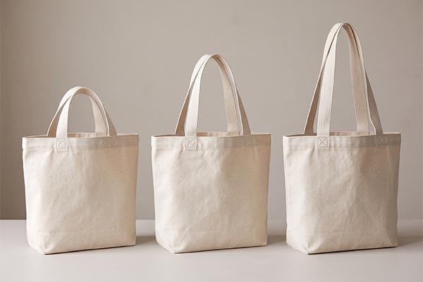 Tote bag handle drop measurements