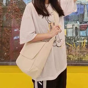 sac à rabat en toile