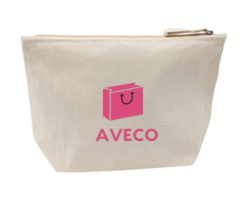canvas makeup bag